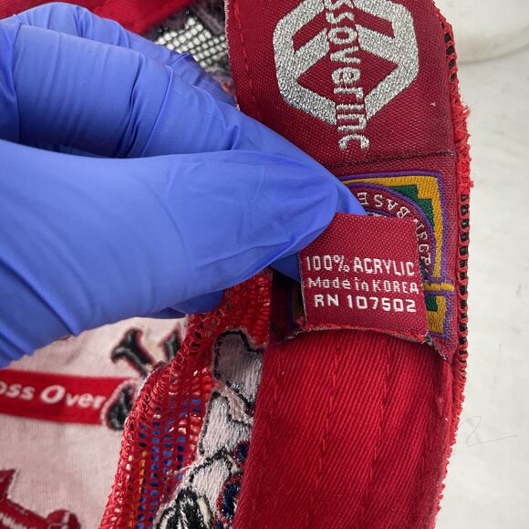 Negro League Baseball Team Patches Collage Cap Men's Size 7 1/4 Men's Preowned - Picture 7 of 8